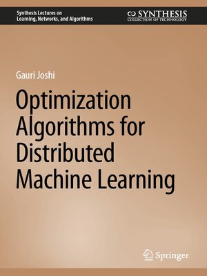 cover image of Optimization Algorithms for Distributed Machine Learning